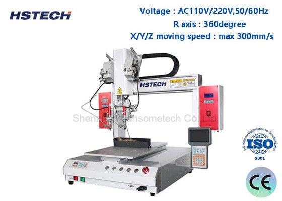 Máy hàn tự động nền tảng làm việc đơn Y với sắt hàn đôi
