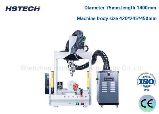 Robot hàn máy tính để bàn tự động với chất tẩy khói để làm sạch không khí HS-S331RA