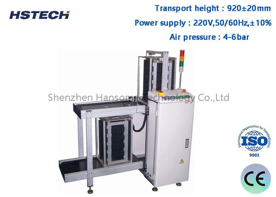 Giá tốt. 4-6 Bar 3 tạp chí máy tải bảng SMT 1200mm Chiều dài với 90 độ trực tuyến