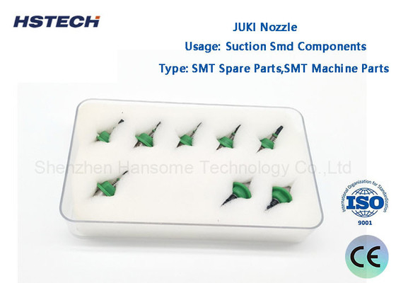 Giá tốt. 503 509 JUKI SMT Nozzle Xám Tungsten Base Xanh phản xạ Bộ phận phụ tùng SMT bền trực tuyến