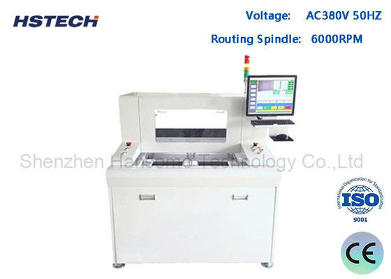 Giá tốt. CCD Detection PCBA Router Machine với 6000RPM Routing Spindle và Servo Motor được điều khiển cho PCB Depaneling trực tuyến