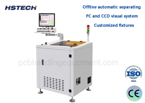 Giá tốt. Hệ thống hình ảnh PC và CCD Thiết bị tùy chỉnh Offline Phân tách tự động Offline PCBA Depaneling Router HS-AR-7 trực tuyến