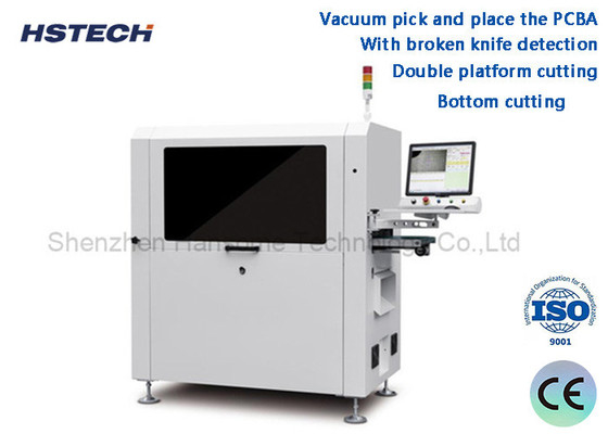 Giá tốt. Máy cắt nền tảng kép với phát hiện dao gãy Inline PCBA Router Machine HS-ARX-811 trực tuyến