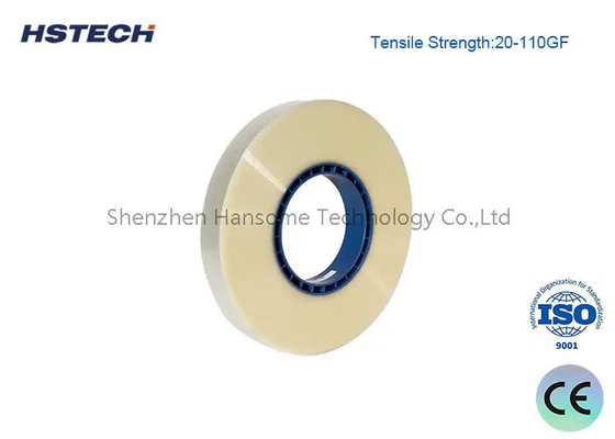 Giá tốt. Dây băng bọc đệm bộ phận SMD: Vật liệu PET niêm phong nóng minh bạch, áp suất niêm phong 0,2Mpa, chiều rộng 9,3mm trực tuyến