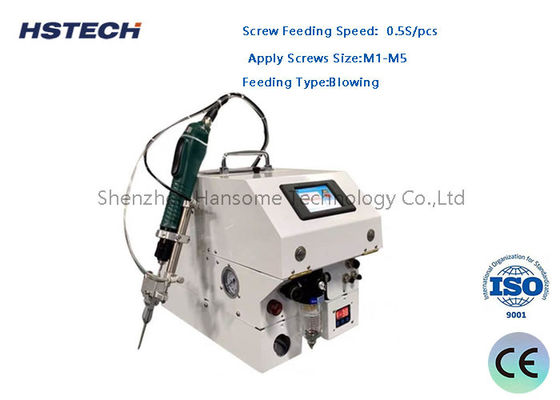 Blowing 4m Feeding Screw Fastening Machine 40W Đối với các sản phẩm điện tử HS-505