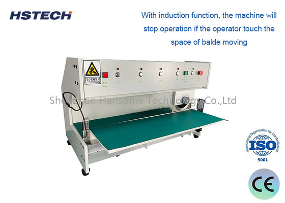 Giá tốt. V-Cut Blade Miving PCB Separator PCB Depaneling Equipment với chức năng cảm ứng trực tuyến