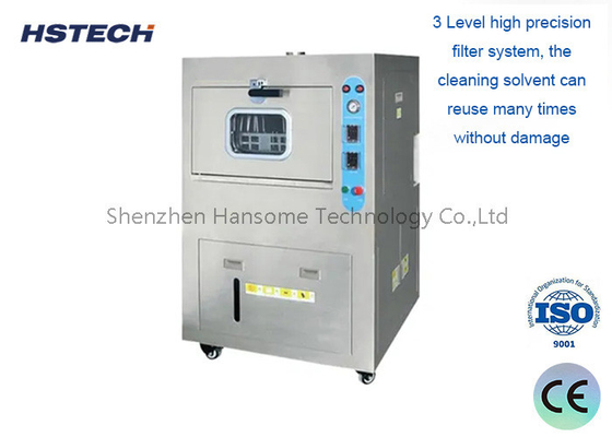 Giá tốt. Máy làm sạch stencil 60L SMT với hệ thống lọc 3 cấp và áp suất 0-7KG trực tuyến