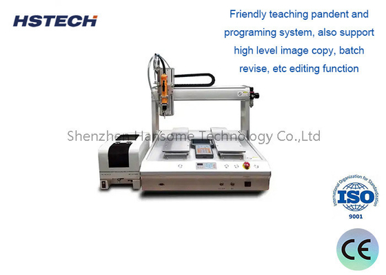 Giá tốt. Tốc độ khóa vít 4 trục hiệu quả. w / Trạm đôi, M1-M6, 500 * 300 * 300 * 100mm trực tuyến