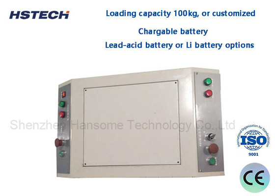 Giá tốt. Pin axit chì hoặc pin Li tùy chọn pin sạc có dung lượng tải 100kg Xe tự động dẫn đường trực tuyến