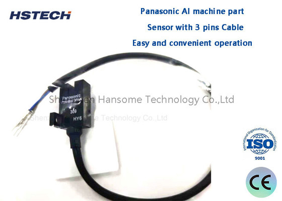 Giá tốt. Bộ phận phụ tùng bộ cảm biến Panasonic SMT AI 304133426301 Với cáp 3 chân trực tuyến