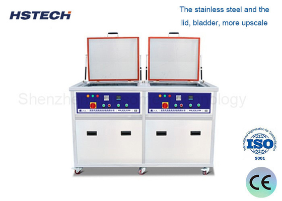 Giá tốt. Không khí nóng thổi 77L siêu âm làm sạch lô Thiết bị làm sạch SMT với cấu trúc SUS 304 trực tuyến