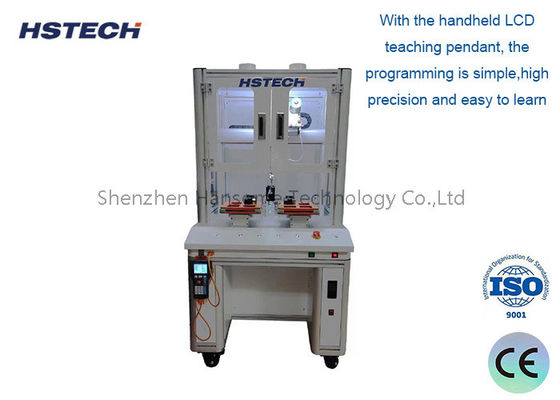 Lò hàn chính xác được làm dễ dàng với robot hàn tự động và sắp xếp đầu sắt