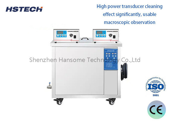 Giá tốt. Thiết bị làm sạch SMT 38L với bộ đếm thời gian và công suất sưởi ấm có thể điều chỉnh cho các bộ phận ô nhiễm dầu trực tuyến
