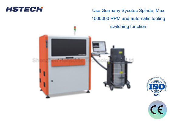 Giá tốt. 100000 RPM Spindle CCD System Inline PCB Depaneling Router Machine cho ATE Test Line trực tuyến