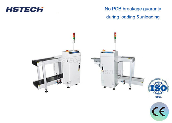 Giá tốt. Double Track 6 tạp chí tải khả năng PCB unloader với hệ thống điều khiển PLC trực tuyến