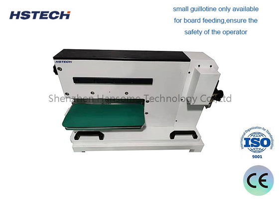 Giá tốt. Máy tách PCB loại Guillotine Máy tách PCB năng lượng khí nén với 2 lưỡi dao loại Guillotine tuyến tính trực tuyến
