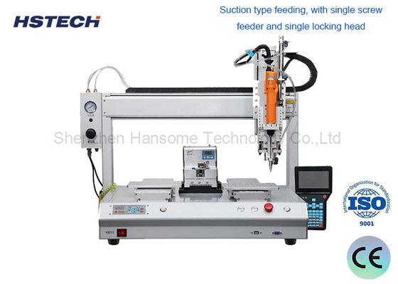 Giá tốt. Máy khóa vít 4 trục Máy buộc vít Máy hút loại cho ăn với trạm làm việc kép trực tuyến