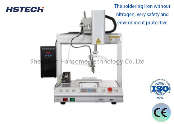 Giá tốt. Robot hàn tự động 3 trục tiên tiến với hướng dẫn tuyến tính Hiwin cho các sản phẩm điện tử trực tuyến