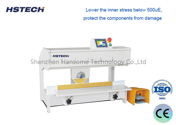 Giá tốt. Thiết bị cắt bảng PCB màn hình cảm ứng để tách PCB cắt V với chức năng đếm trực tuyến