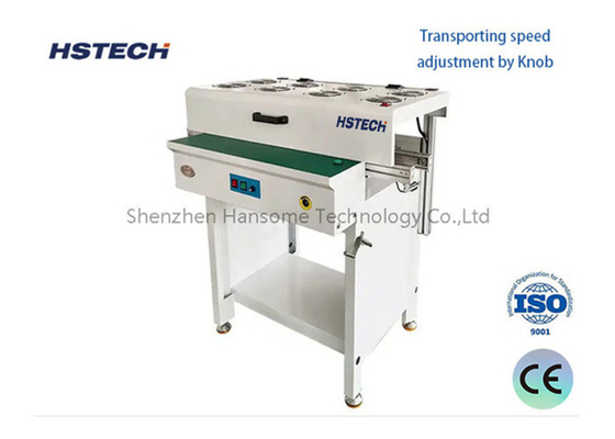 Giá tốt. Thiết bị xử lý PCB tín hiệu SMEMA SMT Conveyor với ESD Flat Belt cho PCB Buffering trực tuyến