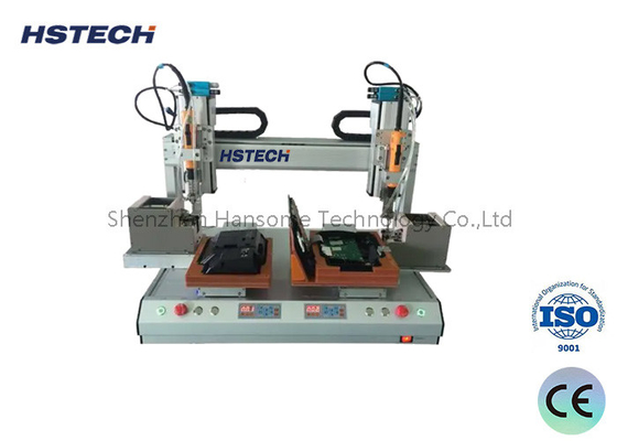 Giá tốt. Máy gắn vít hai trạm 4 trục cho ngành công nghiệp điện tử trực tuyến