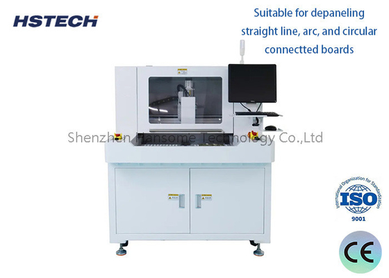 Giá tốt. Máy định tuyến PCB chính xác cao mới được phát triển với nền tảng kép để tháo tấm trực tuyến
