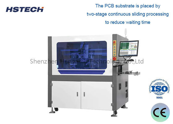 Máy bộ định tuyến PCBA trực tuyến chính xác cao với điều khiển tốc độ biến đổi cho PCB Depaneling