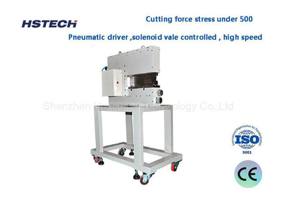 Giá tốt. Thiết bị loại bỏ tấm PCB Blade tuyến tính tiên tiến với lực cắt cực thấp Tên khác Bộ tách PCB khí nén trực tuyến