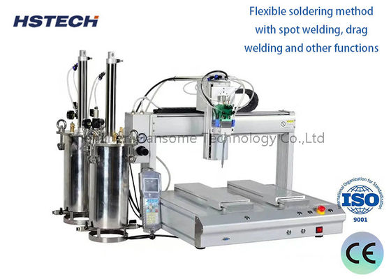Giá tốt. Máy phân phối keo hai bể Công nghiệp Thiết bị phân phối keo PCB tự động trực tuyến