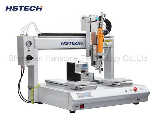 Giá tốt. Vật liệu nhôm Máy vít bàn 4 trục Chuỗi di chuyển vòng tròn tự động trực tuyến